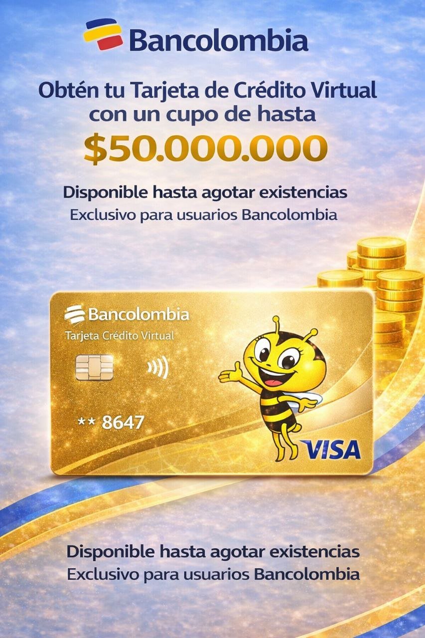 Tarjeta Bancolombia
